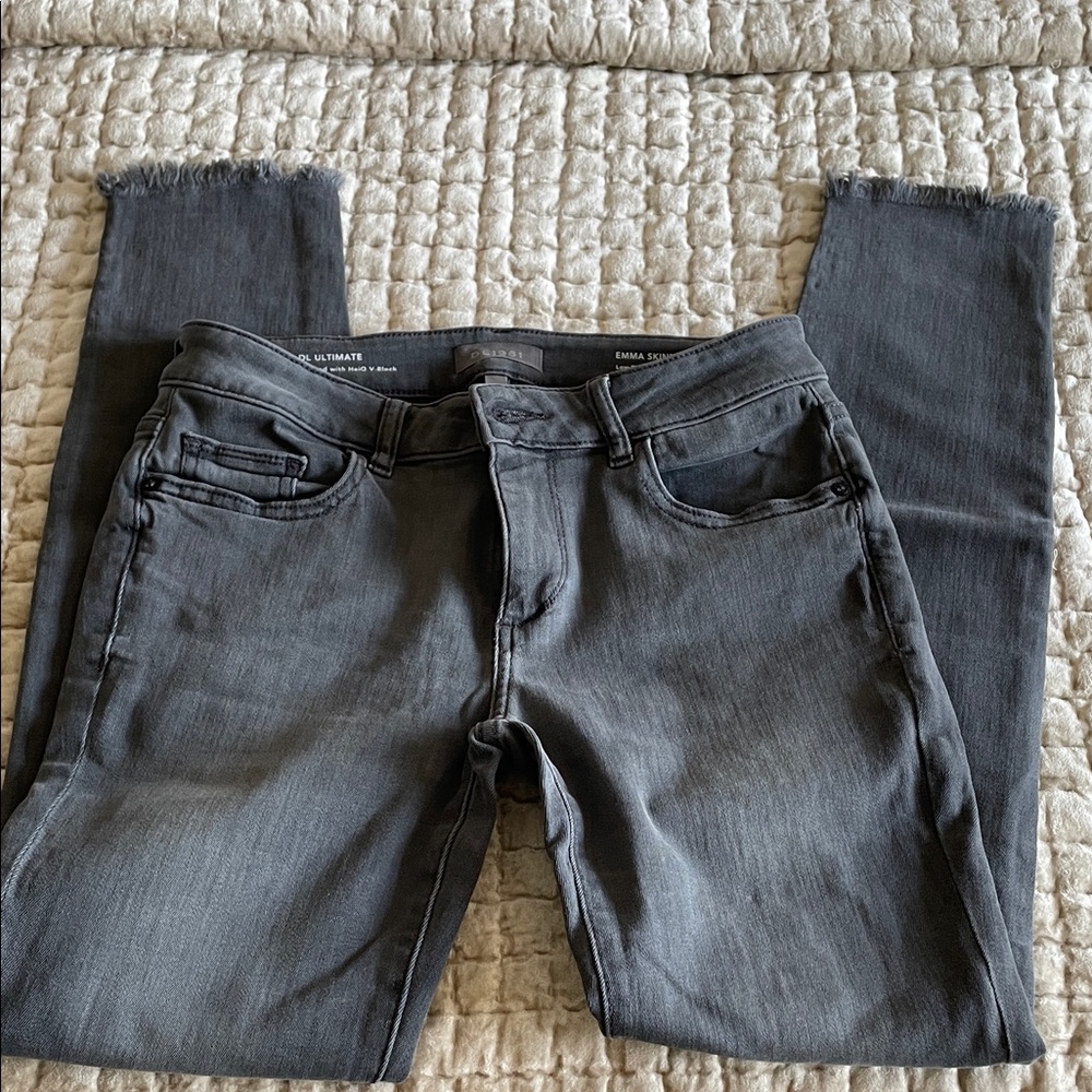 DL1961 Charcoal Ankle Jeans